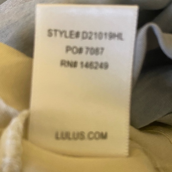 Lulus Size M Sweet Sunset Ombre Dip Dyed Halter Maxi Dress Blue Blush Cream - Picture 13 of 15